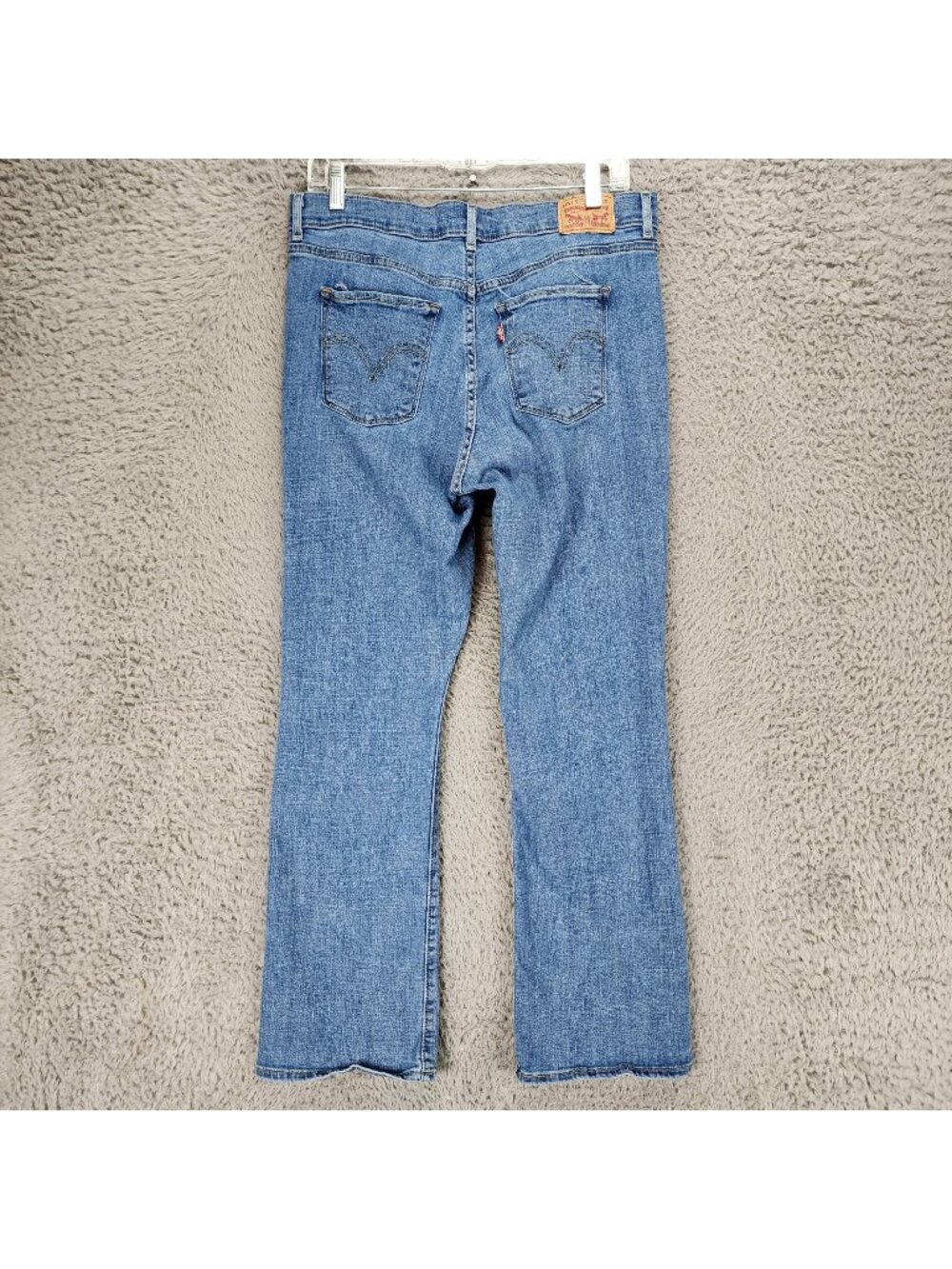 Levis Jeans Womens 12 Blue Stretch Denim Classic Bootcut